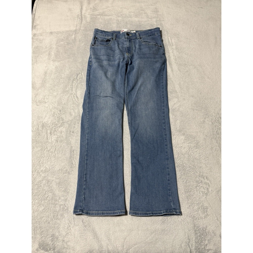 Levi's 517 Jeans Youth Boys 16 Regular Stretch Bootcut Medium Denim Wash 29x27